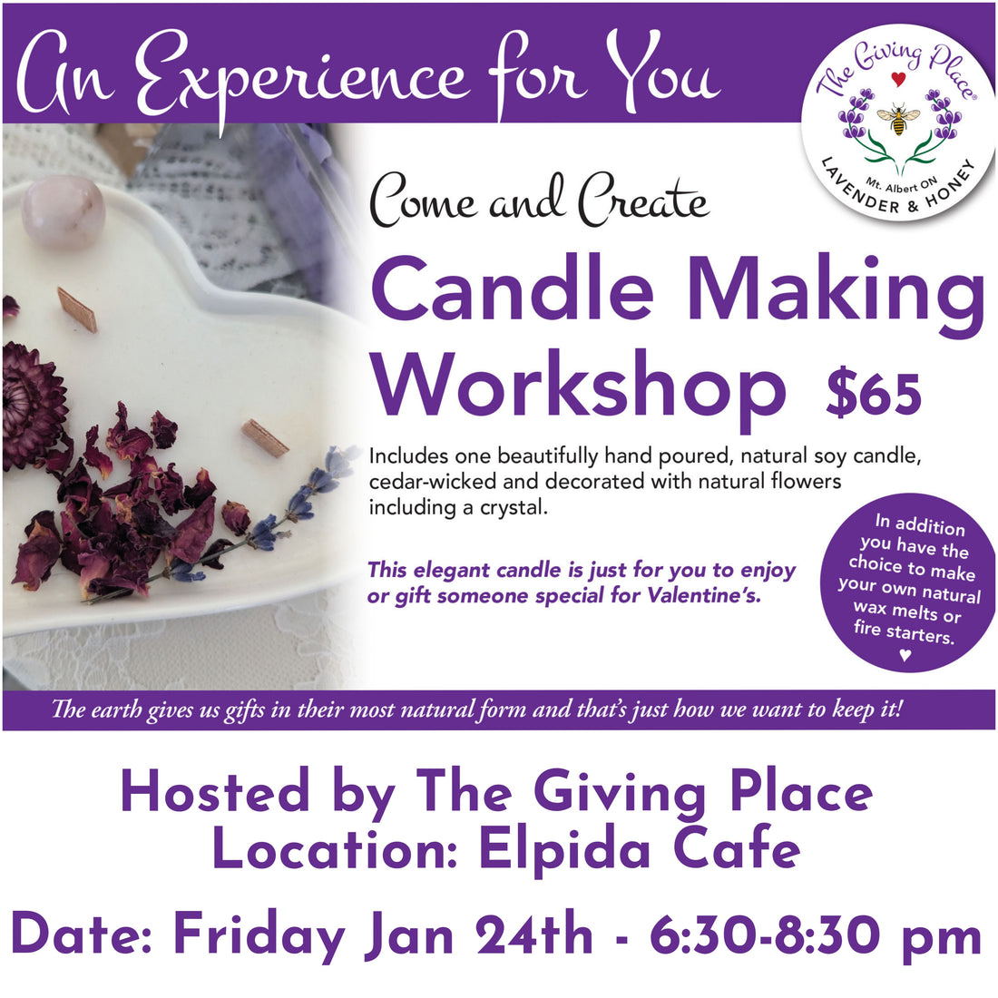 Candle Making Workshop